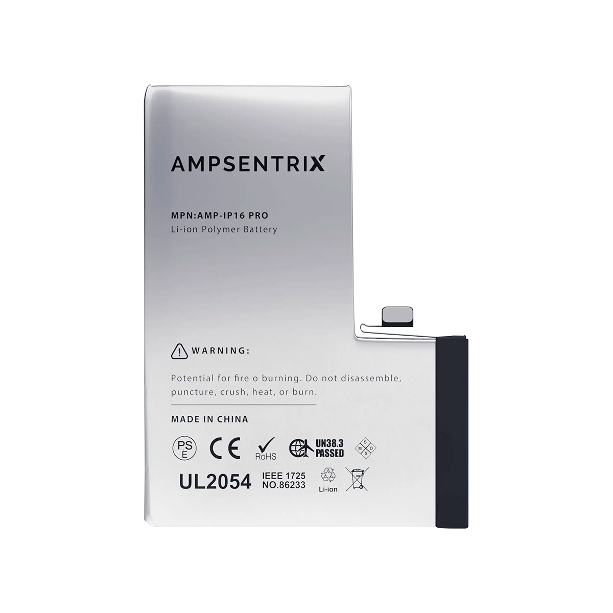 Bateria Ampsentrix Basic iPhone 16 Pro